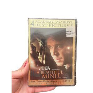 A Beautiful Mind DVD Movie Russell Crowe